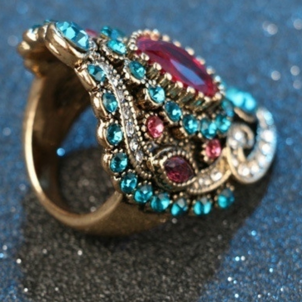 🔥LAST!🔥90s INSPIRED GOLD PLATED VEGA RING! - Picture 8 of 8